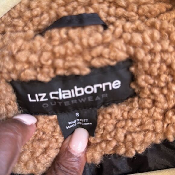 Liz Claiborne Teddy Jacket S - Picture 6 of 6